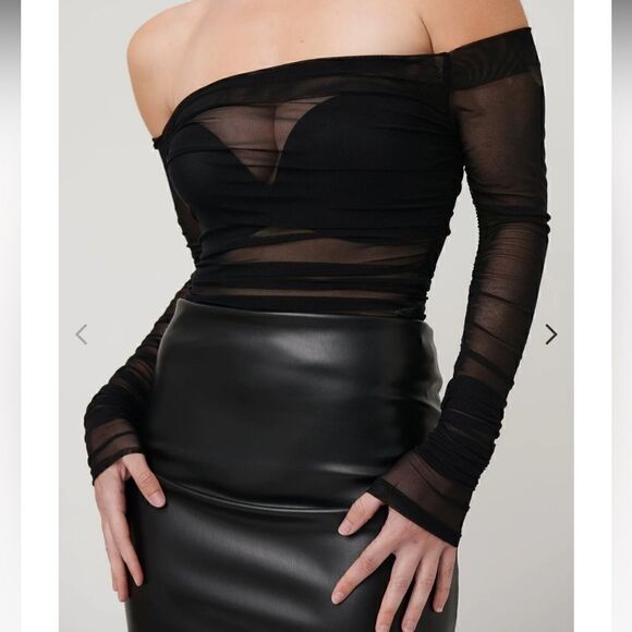 Effie Kats Marin Mesh Top - Picture 2 of 5